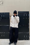Daniel Andresen Hat Collection I Zhou Yun Belgian Knitted Handmade Hat DA-CYR7-HEI Pure Cashmere Black 7 PDA100